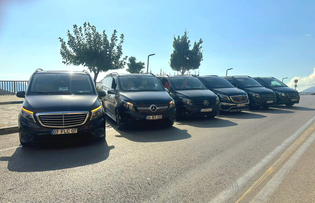 TTT Transfer fleet – private VIP transfer vehicles in Turkey – Trustable Turkish Transfer - Mercedes Vito private VIP airport transfer 