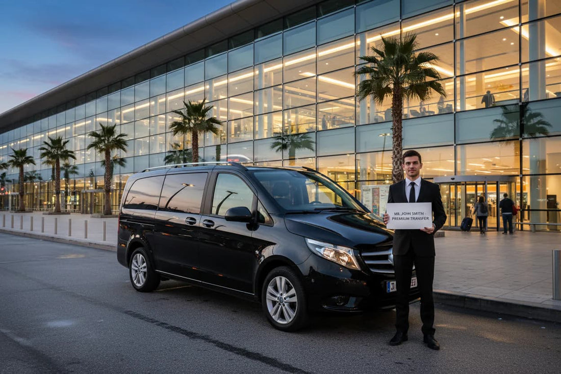 TTT Transfer – Trustable Turkish Transfer Mercedes Vito private airport transfer service with professional driver at Istanbul Airport